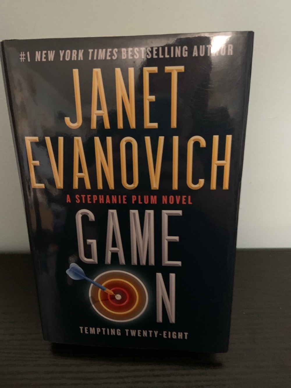 Large Print Janet Evanovich’Game On- Tempting Twenty-Eight’ Hardcover Book
